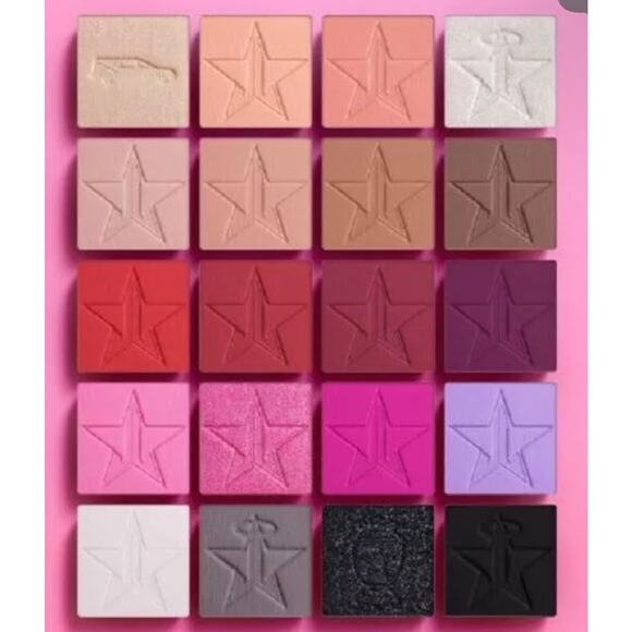 JEFFREE STAR COSMETICS NIB Artistry Single Eyeshadow SCENE QUEEN Vibrant Red - Picture 8 of 8